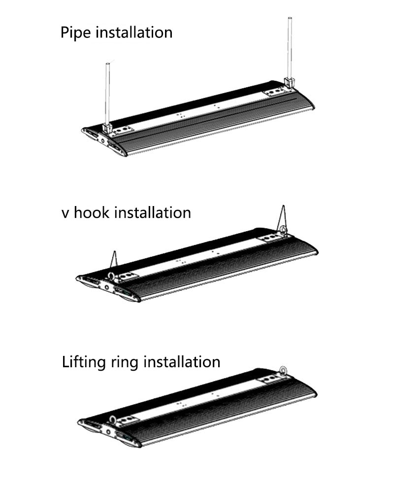 LED Linear High Bay Light Installation Method Atlas