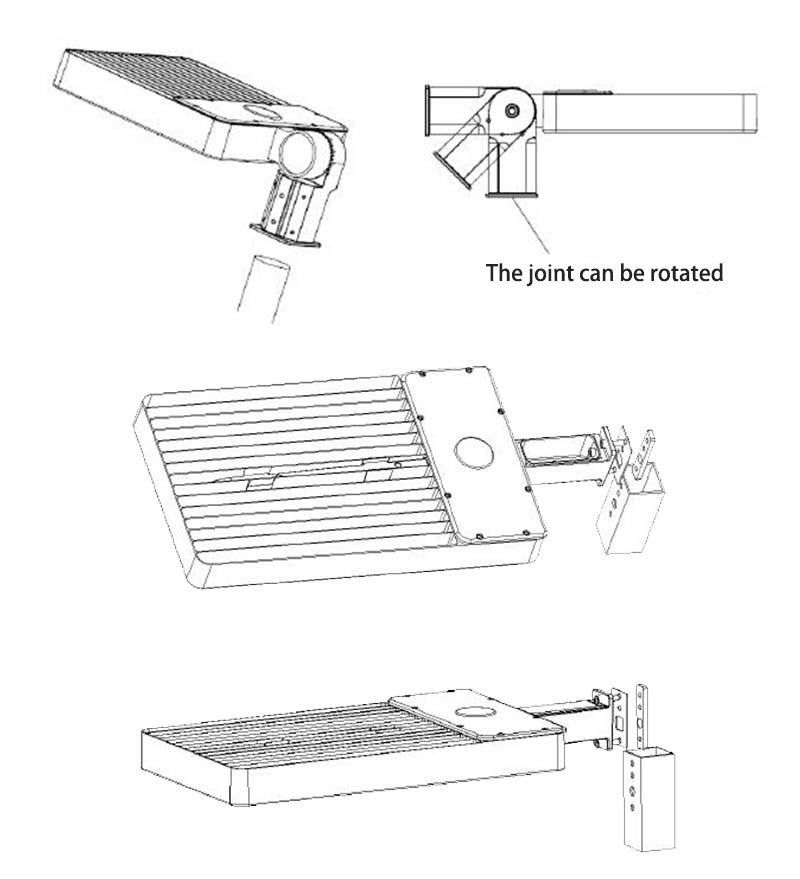 Shoebox LED Area Light Installation Method Atlas