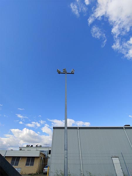 200w LED Flood Light 60 Degree Lens Australia Project Case