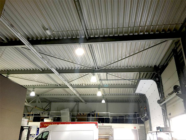 Yaorong UFO high bay light project case