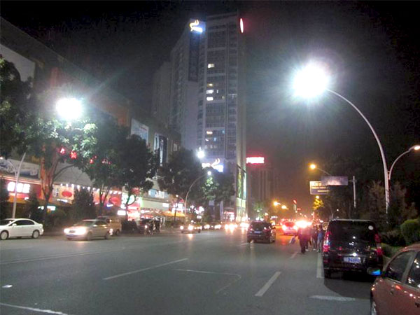 Commercial led street light project case