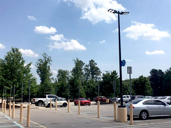 module led parking lot light project case